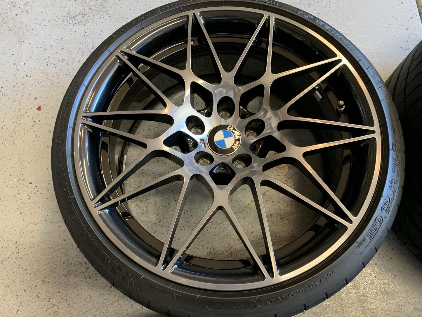 OEM BMW M3 Competition Package 666M Wheels – Shadowline Black